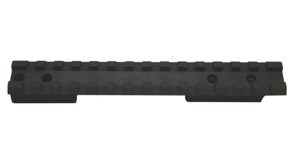 Precision Reflex Remington 700 S.A. Military 6in Steel Base, Full 1913 Rail and 6-48 screws, Black, 02-216-06