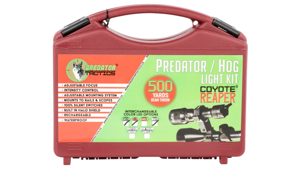 Predator Tactics 97526 Coyote Reaper Rifle Edition Kit Red/Green/White LED 1