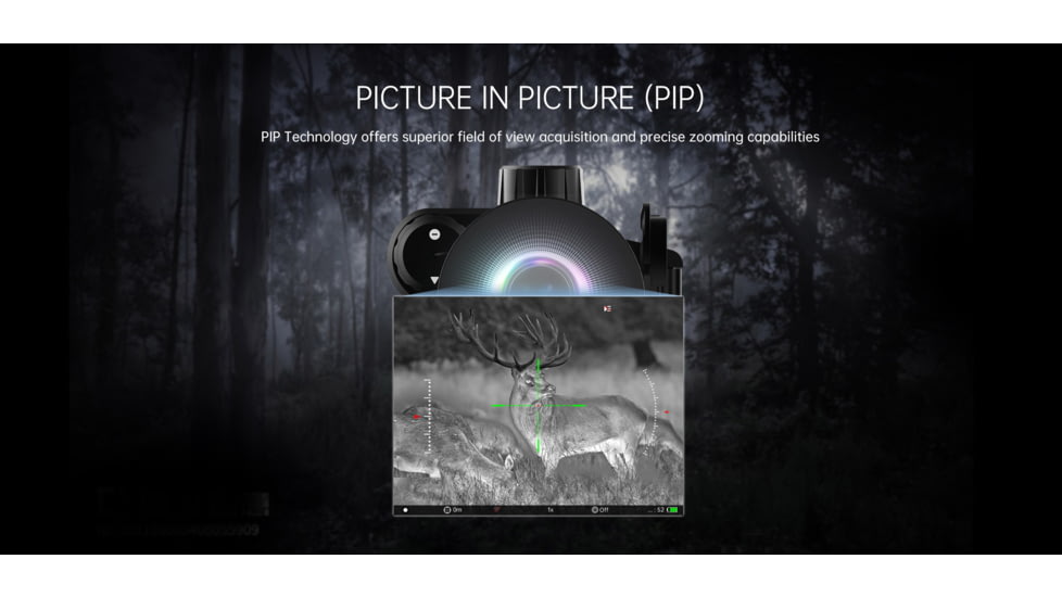 Predator Thermal Optics Harvester 3-24x35mm Imagine Rifle Scope