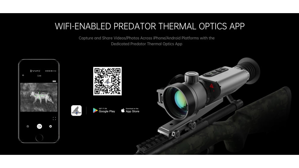 Predator Thermal Optics Harvester 3-24x35mm Imagine Rifle Scope
