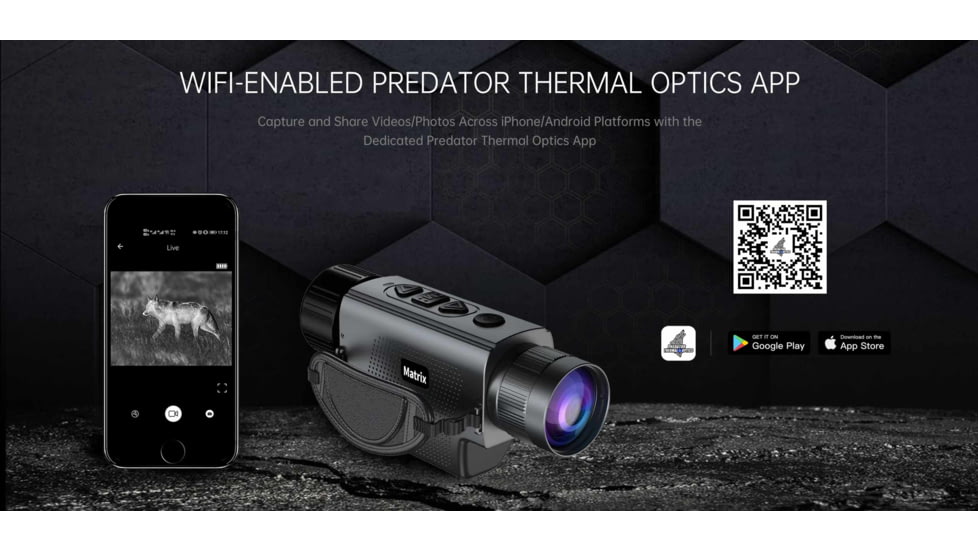 Predator Thermal Optics Matrix 1.5-12x35mm Thermal Monocular