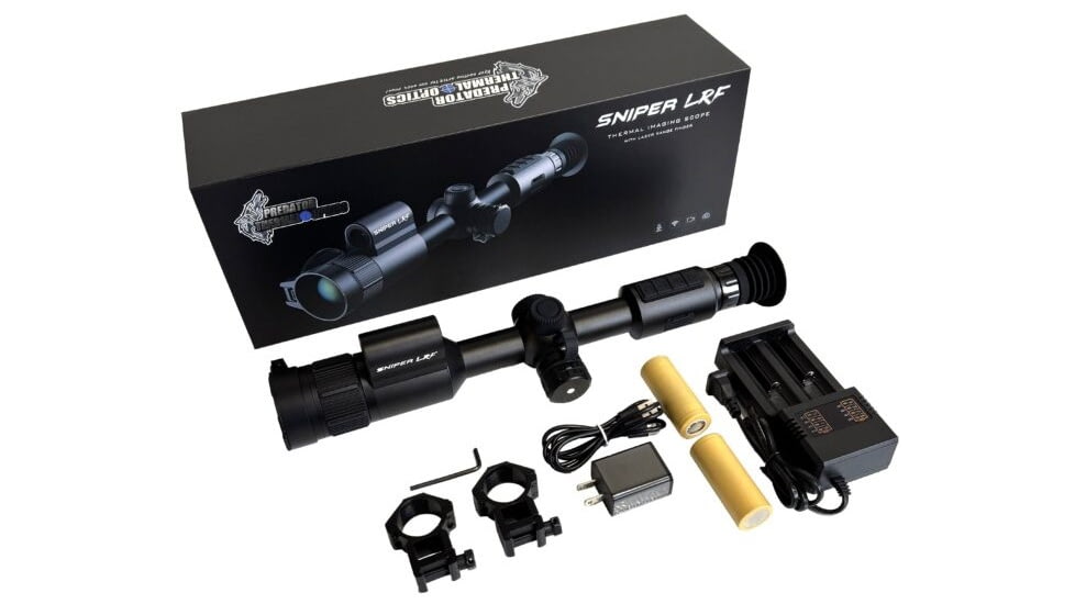 Predator Thermal Optics Sniper LRF 4-24x50mm Imaging Rifle Scope