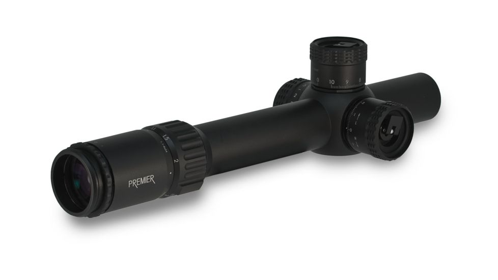 Premier Reticles 1.1-8x24 V8 Rifle Scope with Zoom