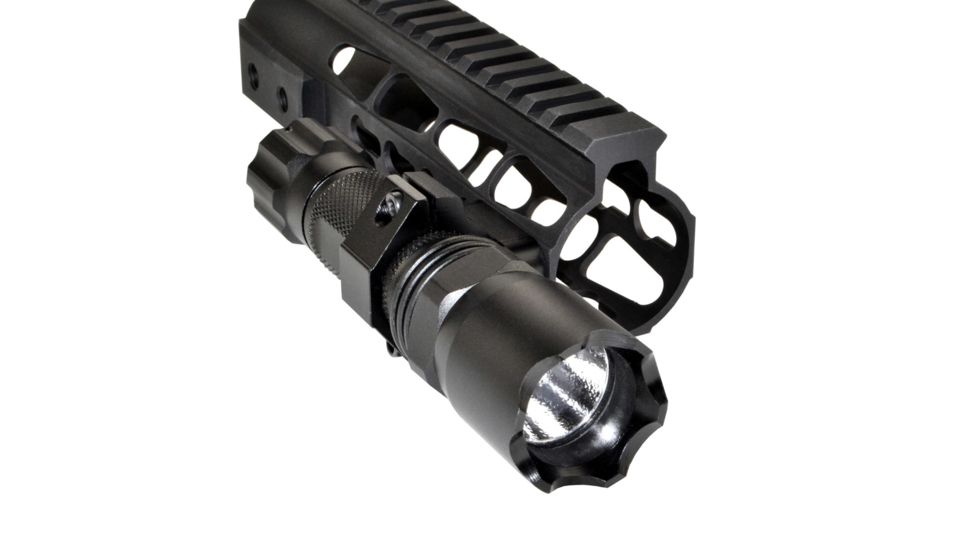 Presma Accessory Scope Ring for KeyMod Slots, 1in Tube, Aluminum, Black KM-25L2