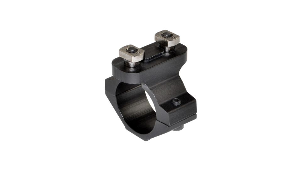 Presma Accessory Scope Ring for M-LOK Slots, 1in Tube, Aluminum, Black ML-25L2