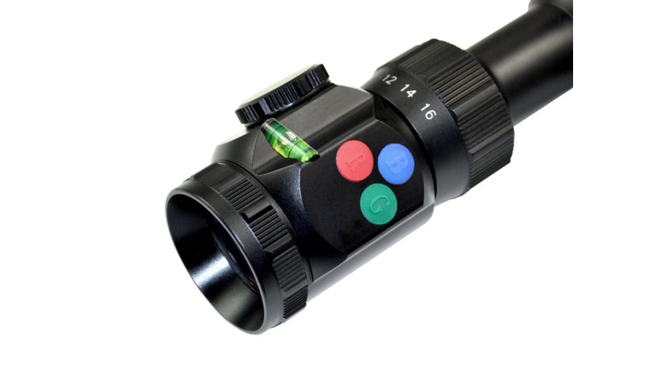 Presma Eagle Series 4-16X40 Precision Rifle Scope, Front Adjustable Objective Lens, Black PREA011