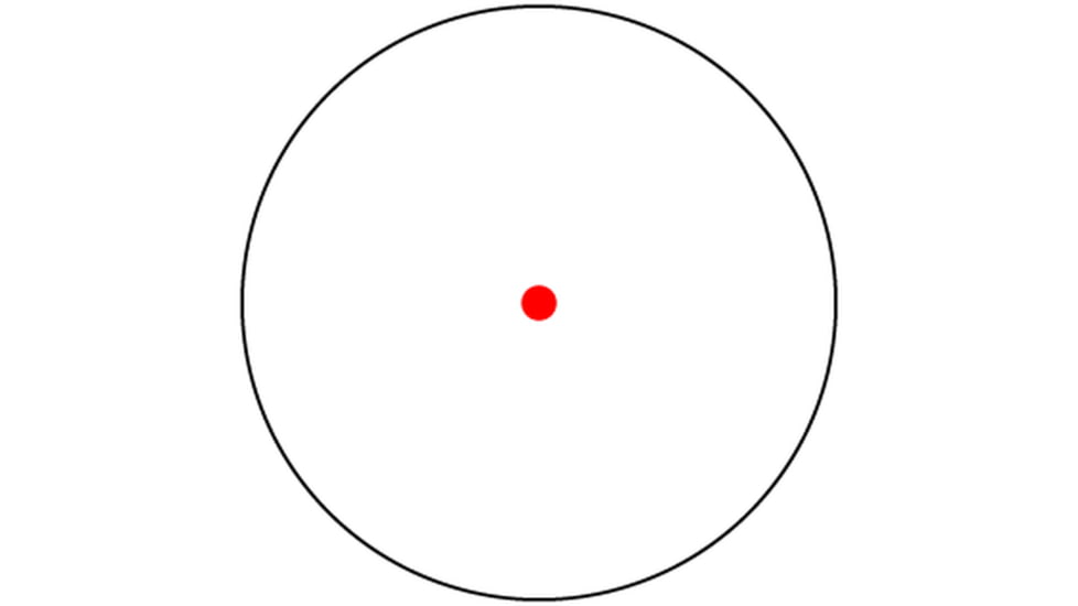 Presma Red Hawk Series Compact Reflex Red/Green Dot Scope, Black, PRRH011