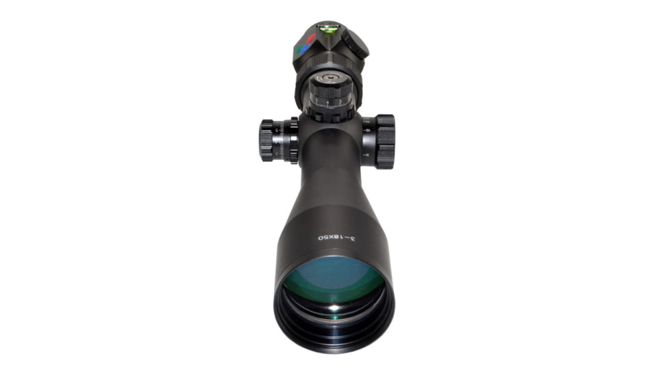 Presma RXR6 Tactical Rifle Scope, 3-18X50mm, 35mm Tube, SFP, RXR6 Reticle, Black, RXR6 3-18x50SFL