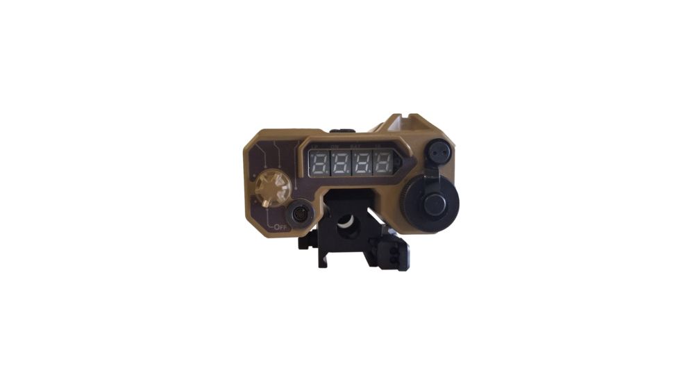 PRG Defense Wilcox RAPTAR ES Rapid Targeting Module, Class 1 .7 mW IR Laser &amp; Red Laser/IR Flood/1500 yard Laser Range Finder, Black 503WILRAPTARE1