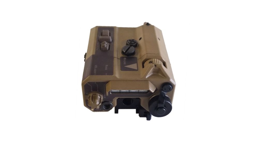 PRG Defense Wilcox RAPTAR ES Rapid Targeting Module, Class 1 .7 mW IR Laser &amp; Red Laser/IR Flood/1500 yard Laser Range Finder, Black 503WILRAPTARE1