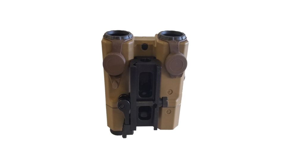 PRG Defense Wilcox RAPTAR ES Rapid Targeting Module, Class 1 .7 mW IR Laser &amp; Red Laser/IR Flood/1500 yard Laser Range Finder, Black 503WILRAPTARE1