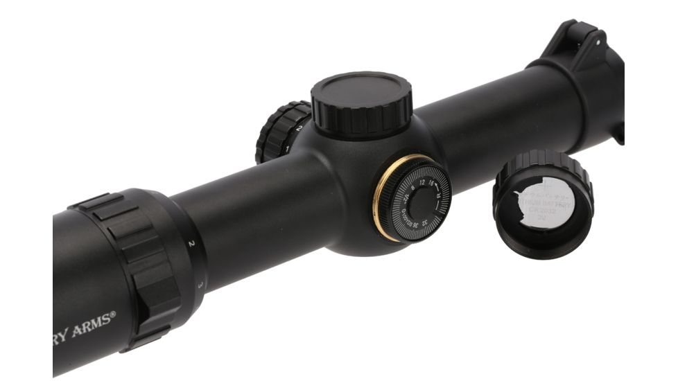 Primary Arms SLx 1-6X24mm Second Focal Plane Rifle Scope Generation III - Illuminated ACSS GRIFFIN MIL Reticle, Black, 1-6X24 mm, PA1-6X24SFP-ACSS-GRIFFIN-MIL