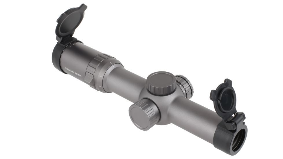Open Box Demo, Primary Arms SLx 1-6X24mm SFP Gen III Scope w/K.I.S.S. Reticle, Wolf Grey, PA1-6X24SFP-KISS-WG