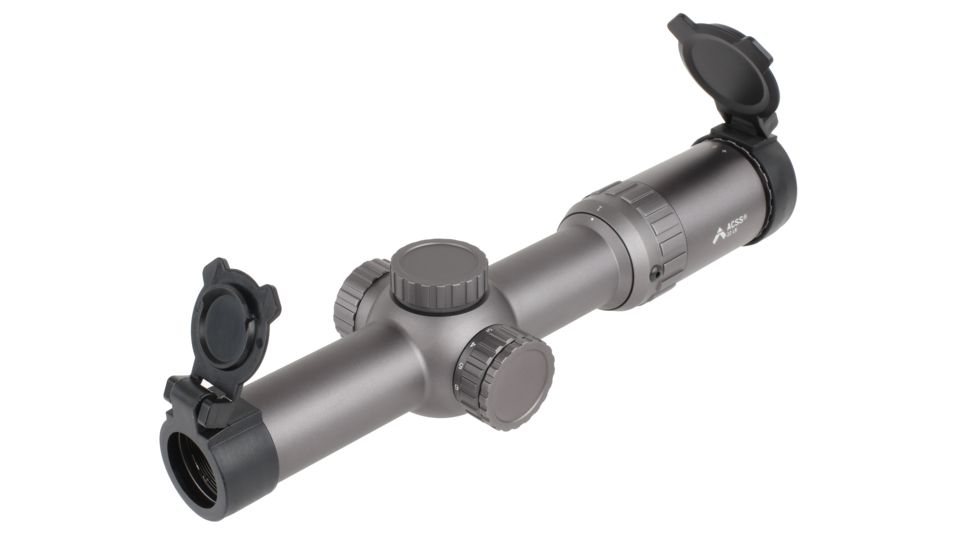 Open Box Demo, Primary Arms SLx 1-6X24mm SFP Gen III Scope with Patented ACSS 22LR Reticle, Wolf Grey, PA1-6X24SFP-ACSS-22LR-WG