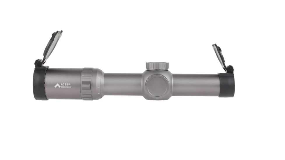 Open Box Demo, Primary Arms SLx 1-6X24mm SFP Gen III Scope with Patented ACSS 300BLK/ 7.62X39 Reticle, Wolf Grey, PA1-6X24SFP-ACSS-300BO-WG