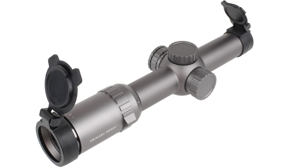 Open Box Demo, Primary Arms SLx 1-8X Scope with Patented ACSS 5.56 / 5.45 / .308 Reticle, Wolf Grey, PA1-8X24SFP-ACSS-5.56-WG