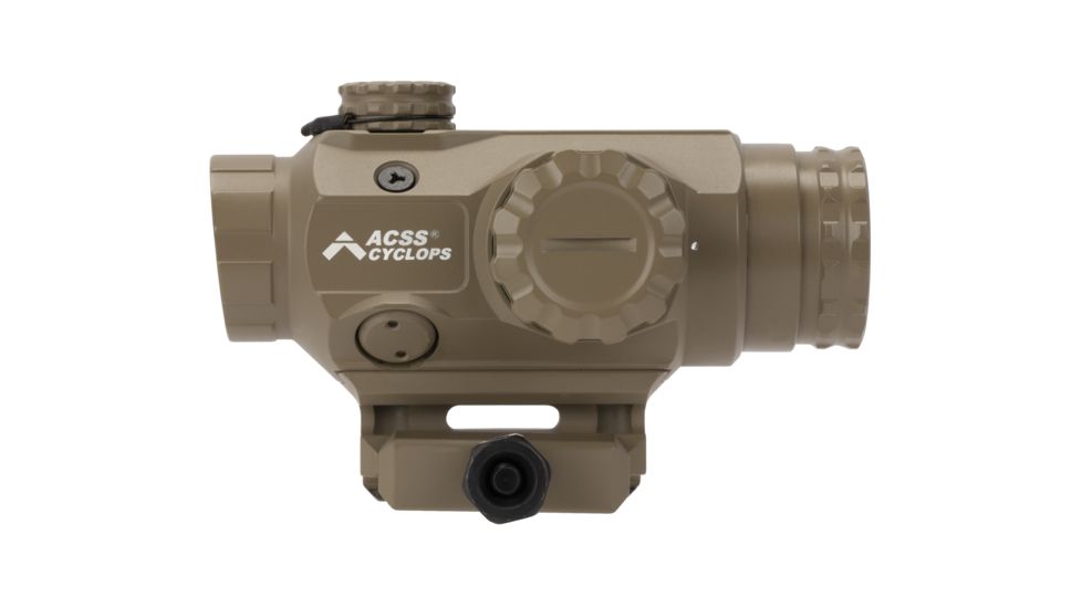 Primary Arms SLx Compact 1x20 Prism Scope with ACSS Cyclops Reticle, FDE PAC1X-ACSS-CYCLOPS-FDE