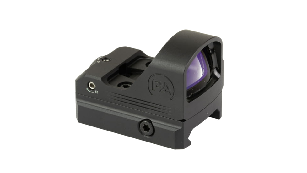 Primary Arms Classic Series 1x24mm Mini Reflex Red Dot Sight, 3 MOA Green Dot Reticle, Black, 810048
