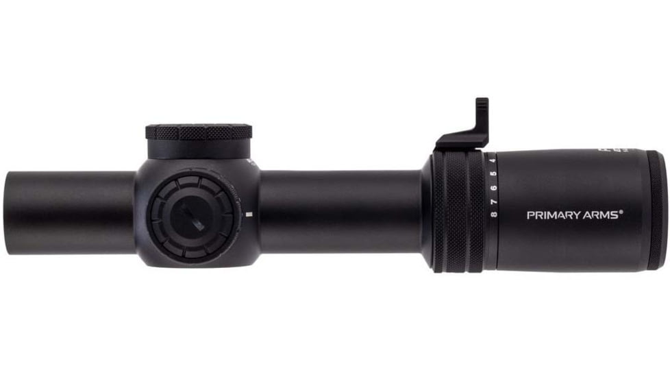 Primary Arms Compact PLX 1-8x24mm 30mm Tube Rifle Scope, First Focal Plane, Illuminated ACSS Nova Reticle, Black, 610202