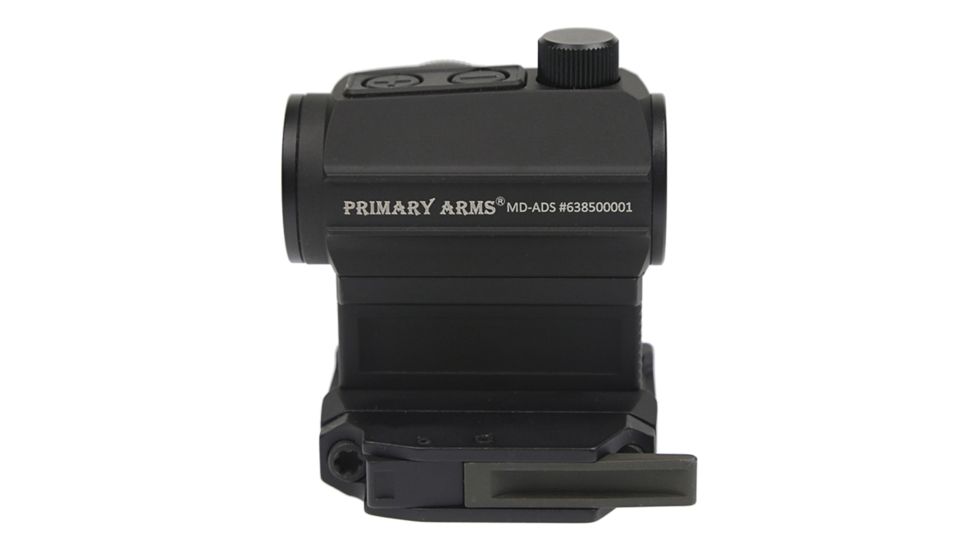 Primary Arms SLx Micro Dot w/ Push Buttons, 50K-Hour Battery Life, Black MD-ADS