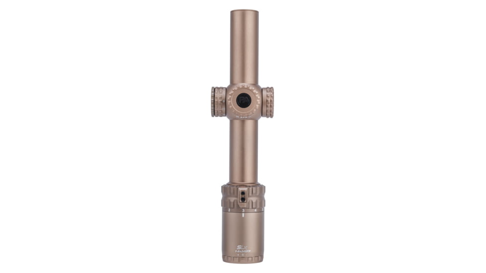 Primary Arms SLx 1-6x24mm 30mm Tube Rifle Scope, Second Focal Plane, ACSS Nova-5.56, FDE, 610208
