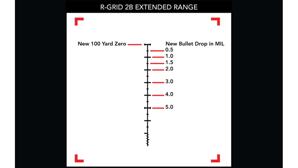 Primary Arms SLX 4-16x44mm Rifle Scope, Illuminated R-Grid 2B Reticle, FFP, Black, 610122