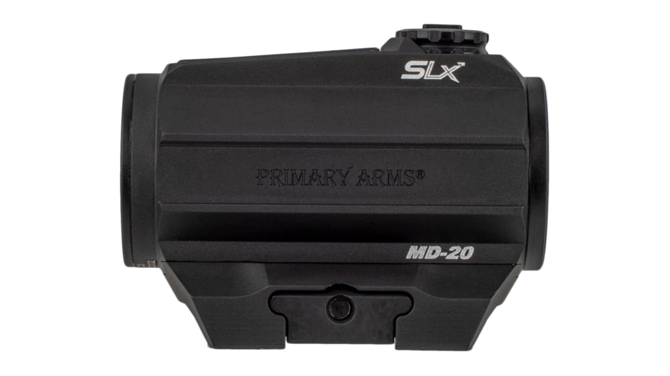 Primary Arms SLx Advanced Push Button Microdot Red Dot Sight, Gen II, 2 MOA Red Dot Reticle, Black, 810023