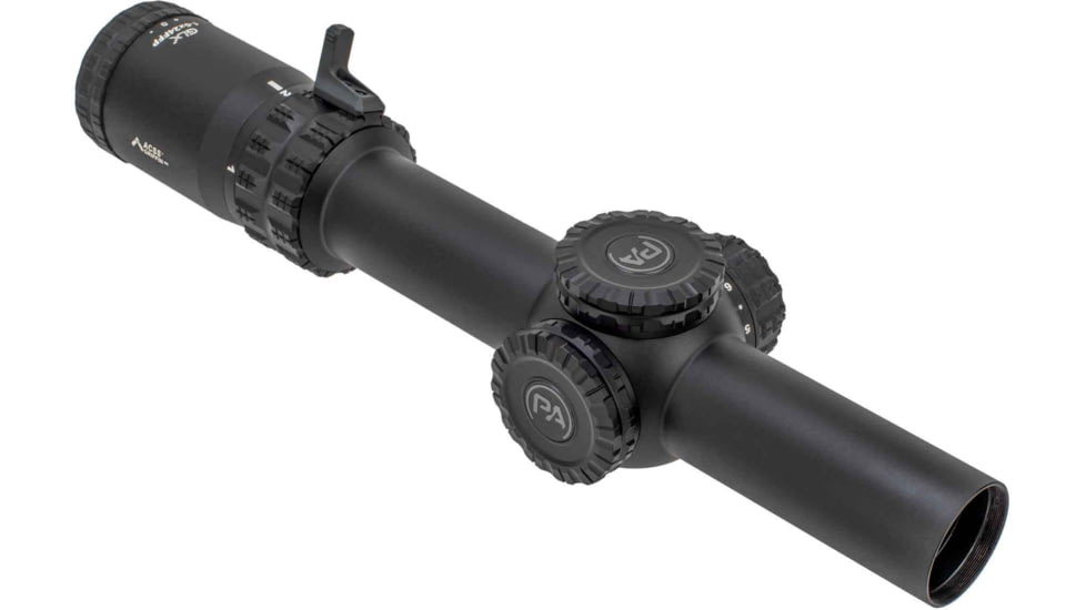 Primary Arms GLx Rifle Scope, 1-6x24mm, First Focal Plane, Illuminated ACSS Griffin-M6 Reticle, Black, 610136