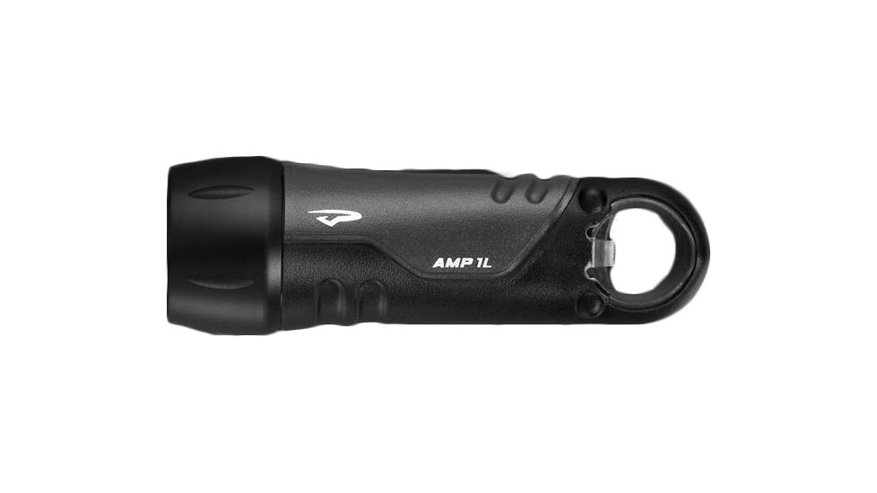 Princeton Tec AMP 1L Flashlight w/ Bottle Opener, Black AMP1LB-BK