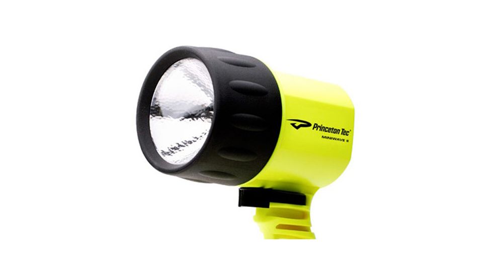 Princeton Tec Miniwave Flashlight, Neon Yellow, 390 lm, 4 x C Alkaline, TEC-4LR-NY