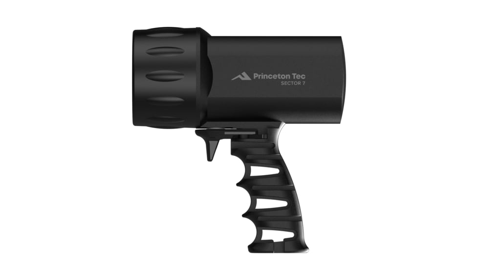 Princeton Tec Sector 7 Flashlights, White Bulb, 1600 Lumens, Black, S722-BK