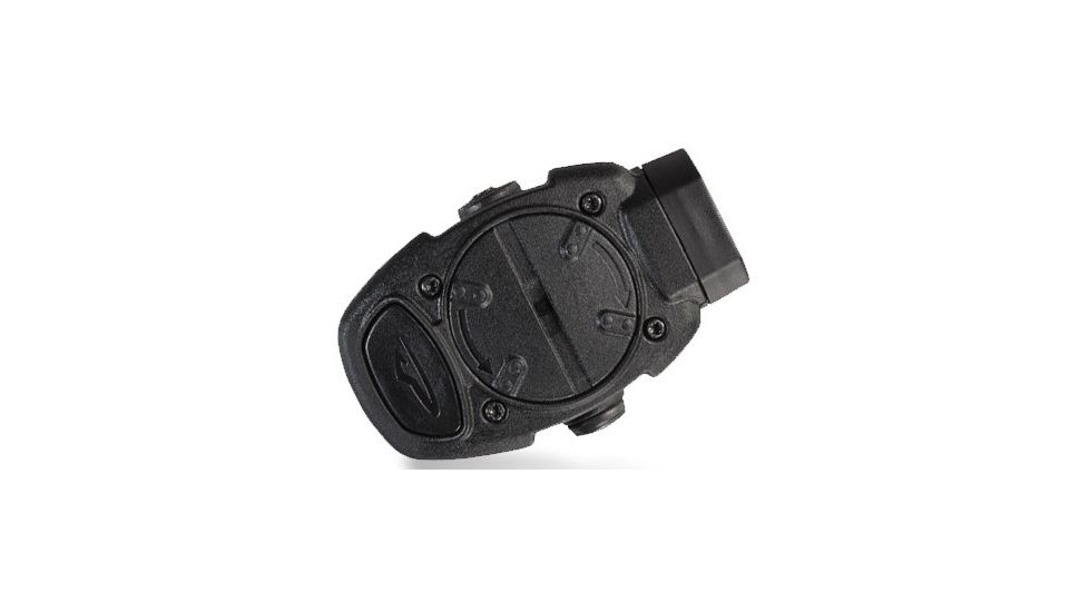 Princeton Tec Switch Rail Weapon Mounted Task Light, CR2016 Lithium, Red/White, 10 Lumens, Black, SR-3-BK