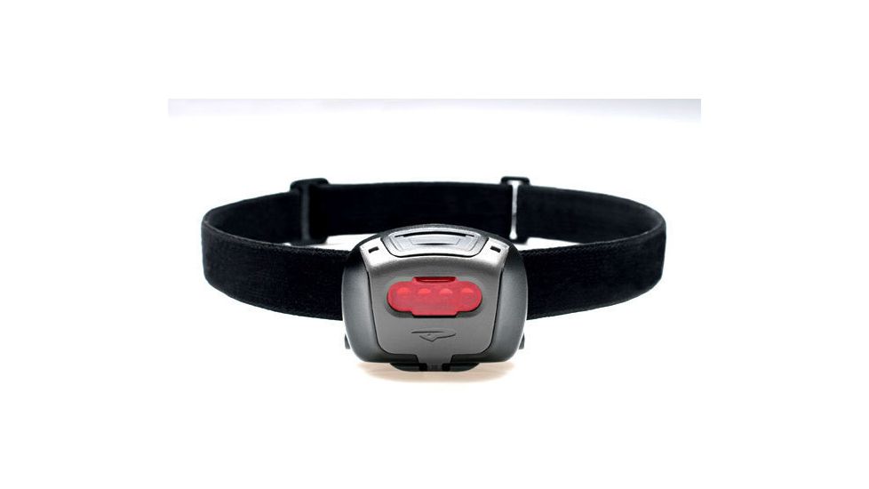 Princeton Tec Quad Black Strap Red Lens