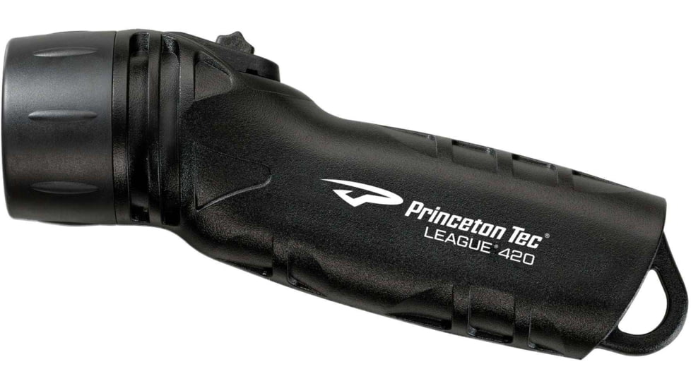 Princeton Tec Tec League Flashlight, Black, LG4-BK