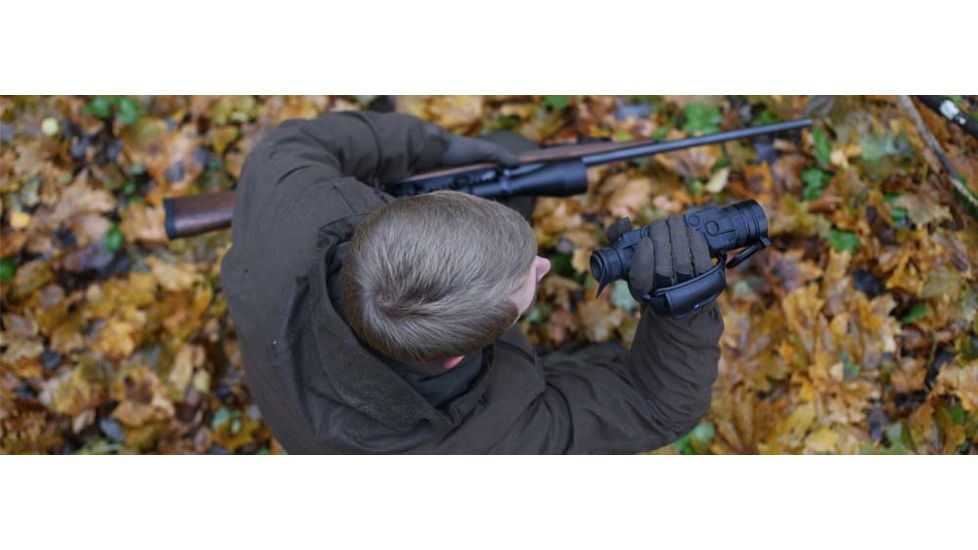 OpticsPlanet Exclusive Refurbished, Pulsar Helion XP50 2.5-20x42mm Thermal Imaging Monocular, Black, PL77405