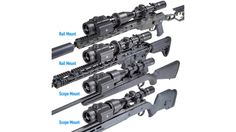 Pulsar Krypton FXG50 Thermal Imaging Front Attachment Kit, Black, PL76655K
