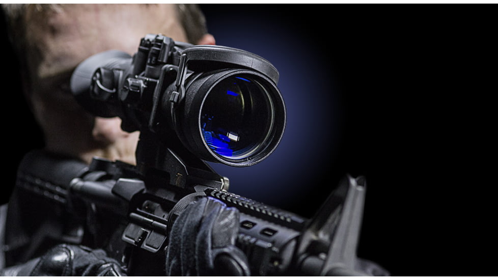 Pulsar Phantom Gen 3 MIL Spec 3x50mm Night Vision Rifle Scope,64-72lp,Auto Gated w/ QD mount PL76081T