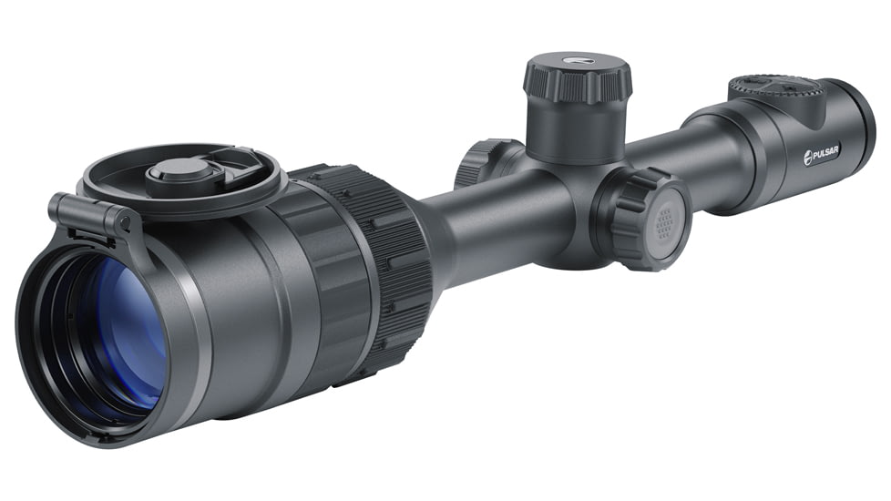 Pulsar Digex C50 Night Vision Rifle Scope, 3.5-14x30mm, w/Pulsar Digex-X850S IR Illuminator, Black, PL76635L