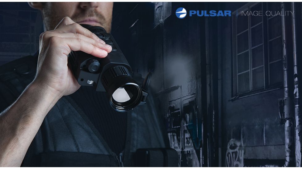 Pulsar Quantum XD38A 2-8x32 Thermal Imaging Monocular, Black, PL77319