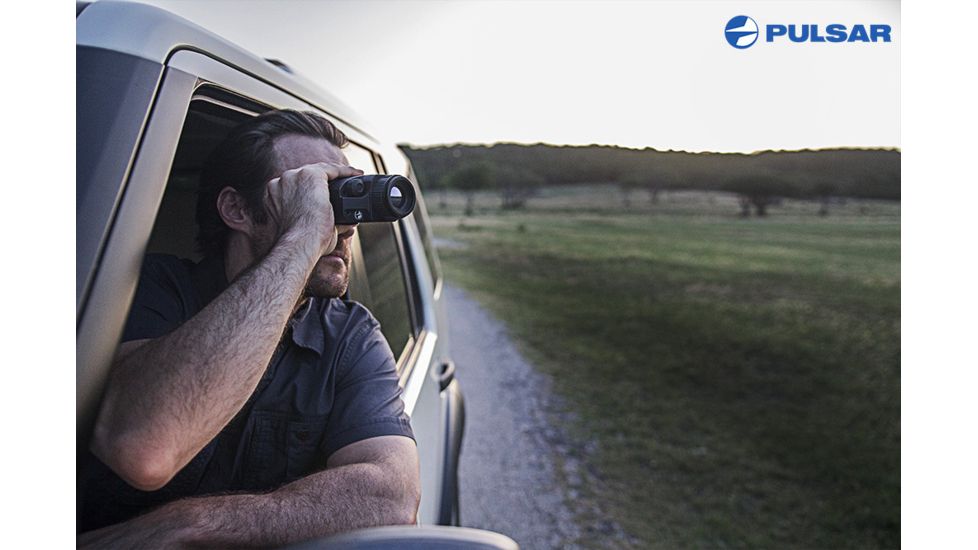 Pulsar Quantum XD38A 2-8x32 Thermal Imaging Monocular, Black, PL77319