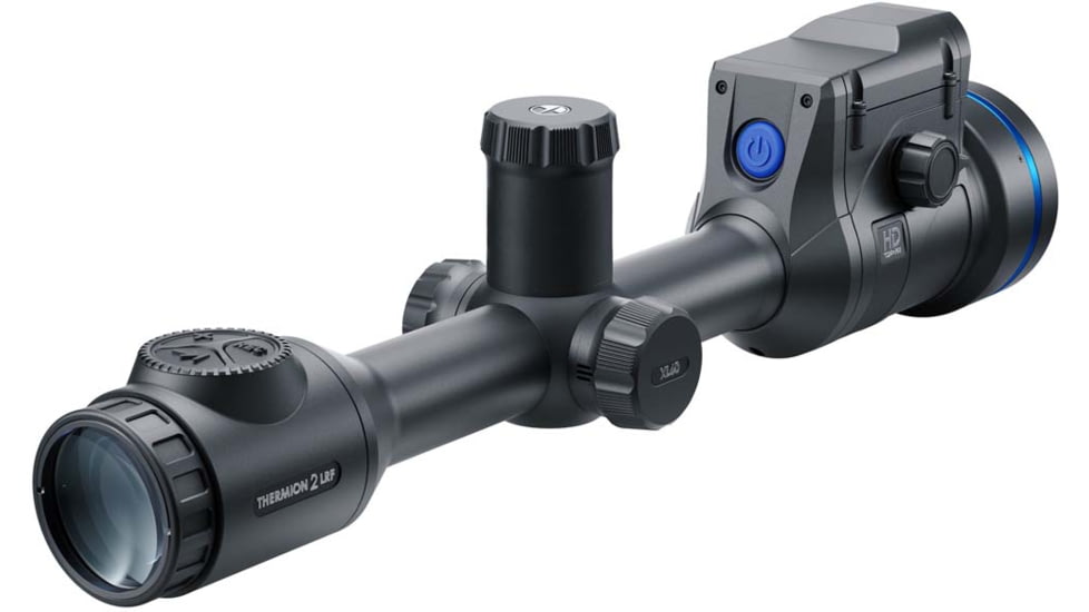 Pulsar Thermion 2 LRF XL60 Thermal Riflescope w/ Mount, Black, PL76575K