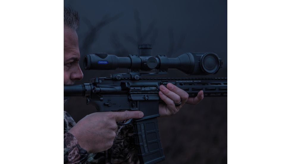 OpticsPlanet Exclusive Refurbished, Pulsar Thermion XP50 Thermal Rifle Scope, Black, PL76543