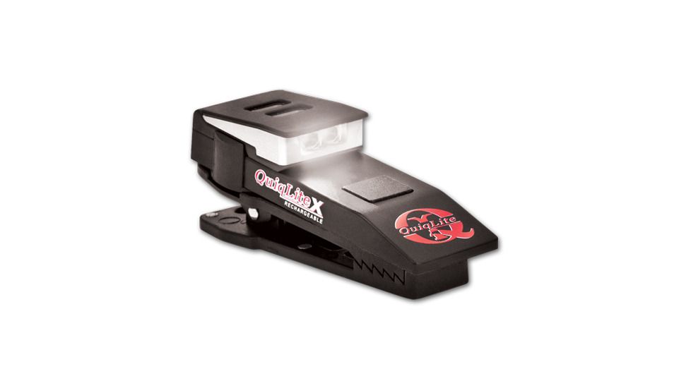 Quiqlite X Rechargeable Duty Light, White LEDs Q-XWW, EDEMO1