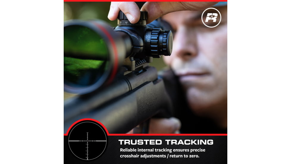 Red-Line Optics F4U Corsair Rifle Scope, 5-30x56mm, Hard Anodized, Matte Black, RL-0001-F4UC