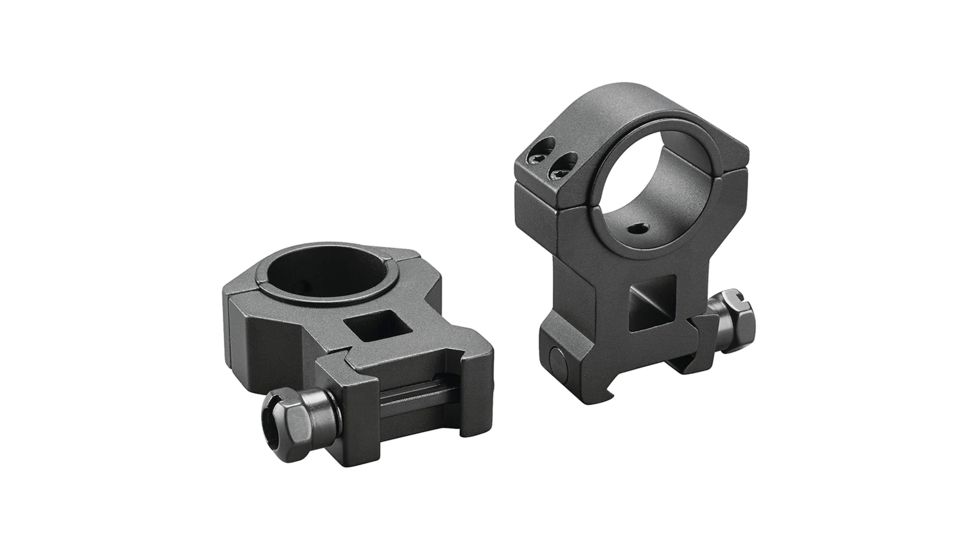 Tasco 1in to 30mm High Reducing Ring, Matte Black, Clam E/F, TS00603