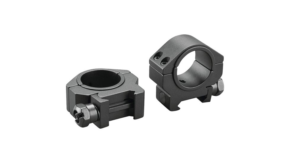 Tasco 1in to 30mm Low Reducing Ring, Matte Black, Clam E/F, TS00601