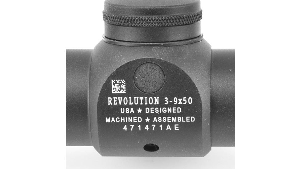 Redfield Revolution 3-9x50mm Matte 4-Plex Rifle Scope