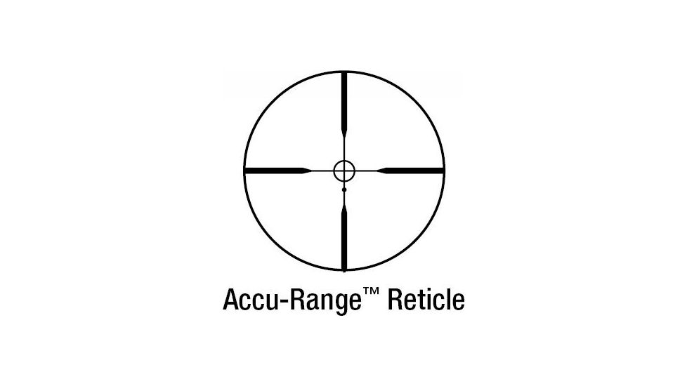 Redfield Revolution 3-9x50mm Matte Accu-Range Rifle Scope