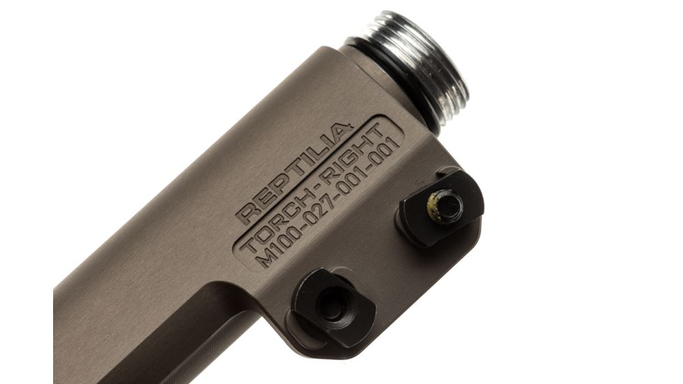 Reptilia TORCH M-LOK Light Body Flashlight, 18650, Tobacco, 100-082