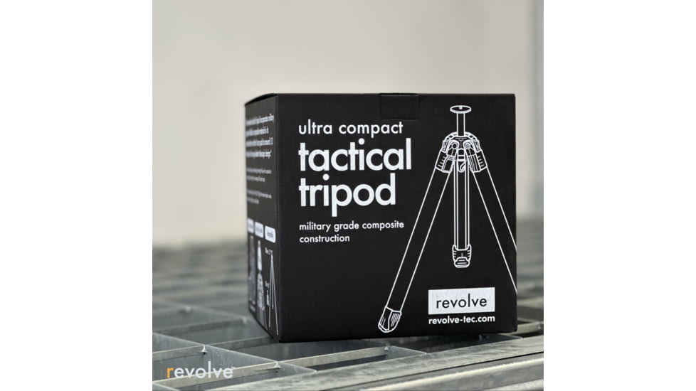 Revolve Ultra Compact Tripod - Model 70, Black, TT100165001S